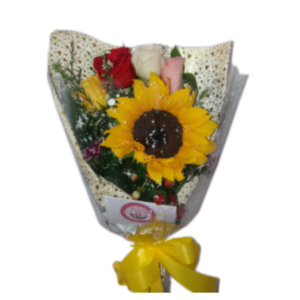 girasol decorado